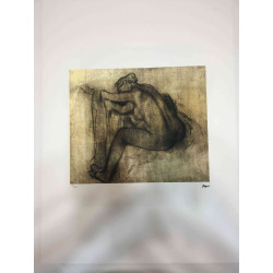 Edgar Degas lithograph off set 50x70 cm