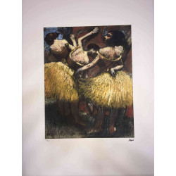 Edgar Degas lithograph off set 50x70 cm