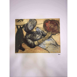 Edgar Degas litho offset 50x70 cm