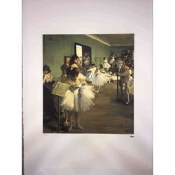 Edgar Degas litografia off set cm 50x70