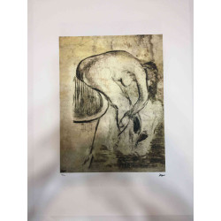 Edgar Degas litho offset 50x70 cm