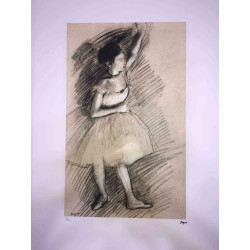 Edgar Degas lithograph off set 50x70 cm