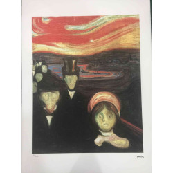 Edvard Munch set de litografías 50x70 cm