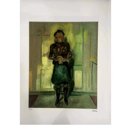 Edvard Munch litho uit set 50x70 cm