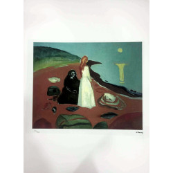 Edvard Munch litho uit set 50x70 cm