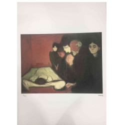 Edvard Munch litografia off set 50x70 cm
