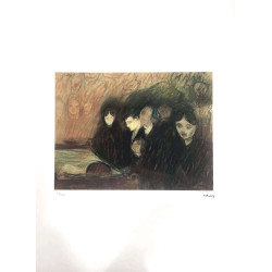 Edvard Munch litografia off set 50x70 cm