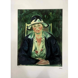 Edvard Munch litho uit set 50x70 cm