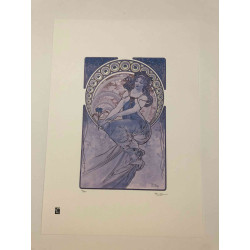 Set de litografía Alphonse Mucha 50x70 cm