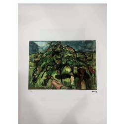 Edvard Munch litho uit set 50x70 cm
