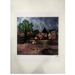 Edvard Munch litografia off set 50x70 cm