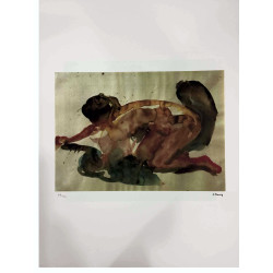 Edvard Munch litho uit set 50x70 cm