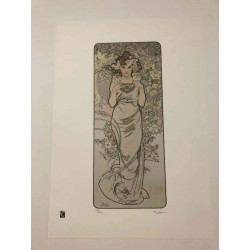 Set de litografía Alphonse Mucha 50x70 cm