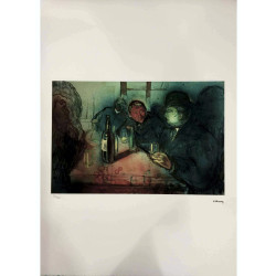 Edvard Munch litografia off set 50x70 cm