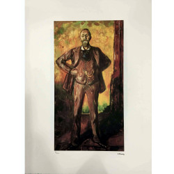 Edvard Munch litografia off set 50x70 cm