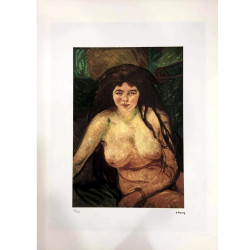 Edvard Munch litho uit set 50x70 cm