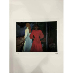 Edvard Munch litografia off set 50x70 cm