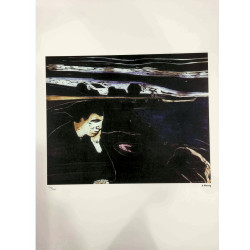 Edvard Munch litho uit set 50x70 cm