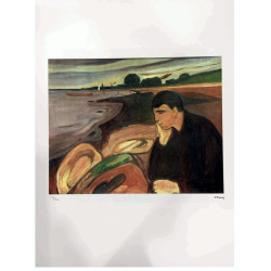 Edvard Munch litografia off set 50x70 cm
