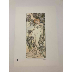 Set de litografía Alphonse Mucha 50x70 cm