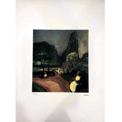 Edvard Munch litografia off set 50x70 cm