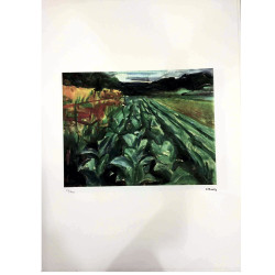 Edvard Munch litho uit set 50x70 cm