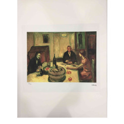 Edvard Munch litho uit set 50x70 cm