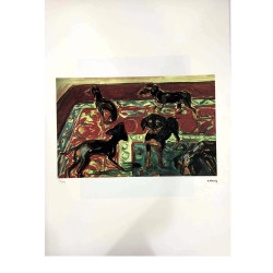 Edvard Munch litho uit set 50x70 cm