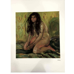 Edvard Munch litho uit set 50x70 cm