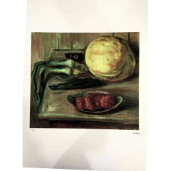 Edvard Munch litho uit set 50x70 cm