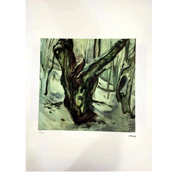 Edvard Munch litho uit set 50x70 cm