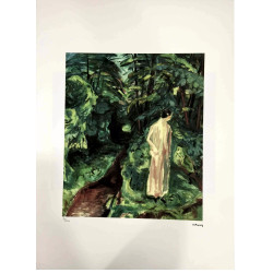 Edvard Munch litho uit set 50x70 cm