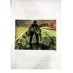 Edvard Munch litho uit set 50x70 cm