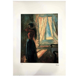 Edvard Munch litografia off set 50x70 cm