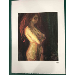 Edvard Munch litografia off set 50x70 cm
