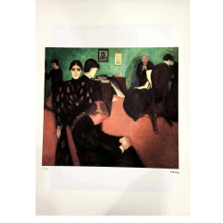 Edvard Munch litografia off set 50x70 cm