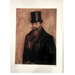 Edvard Munch litho uit set 50x70 cm