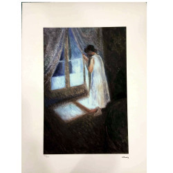 Edvard Munch litografia off set 50x70 cm