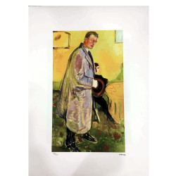 Edvard Munch litho uit set 50x70 cm