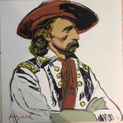 Andy Warhol Lithografie uit set 60x60 cm