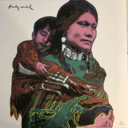 Andy Warhol Lithografie uit set 60x60 cm