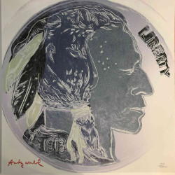Litografía Andy Warhol off set 60x60 cm