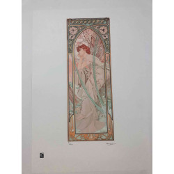 Set de litografía Alphonse Mucha 50x70 cm