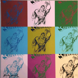 Andy Warhol Lithografie uit set 60x60 cm