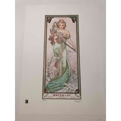 Set de litografía Alphonse Mucha 50x70 cm