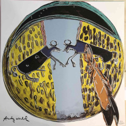 Litografía Andy Warhol off set 60x60 cm