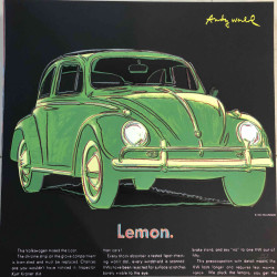 Andy Warhol Lithografie uit set 60x60 cm