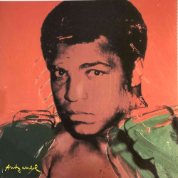 Andy Warhol Lithographie hors set 60x60 cm