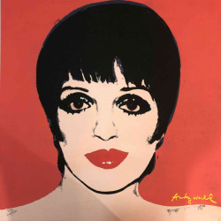 Andy Warhol Lithographie hors set 60x60 cm