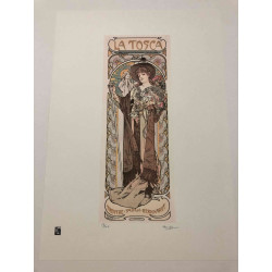 Set de litografía Alphonse Mucha 50x70 cm